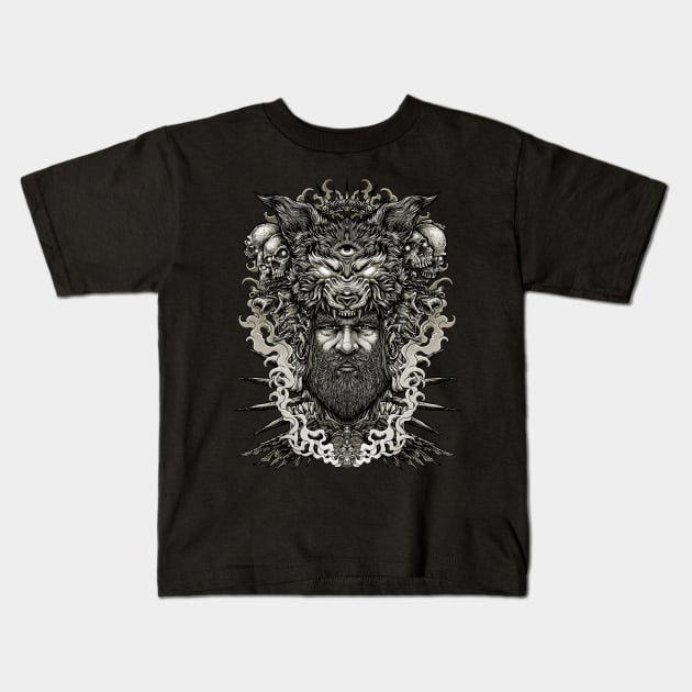 Winya No. 152 Kids T-Shirt by Winya